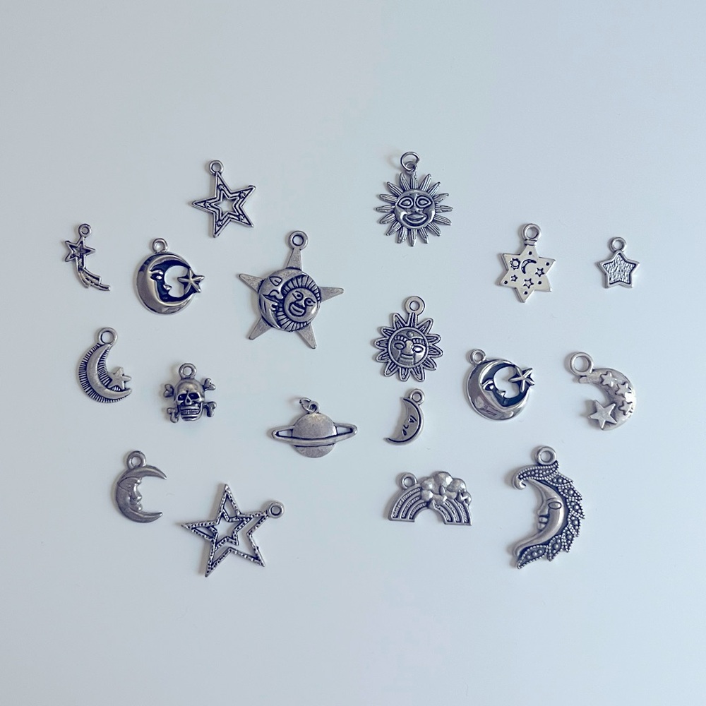 Y2K Pendant Charms Necklace Bracelet Jewelry
